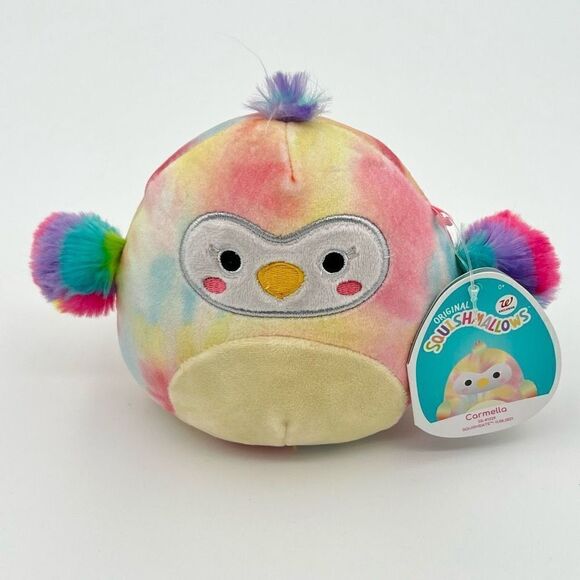 Carmella The Toucan Bird 5" Inch Squishmallow Stuff Plush KellyToy New with Tags - Picture 1 of 6
